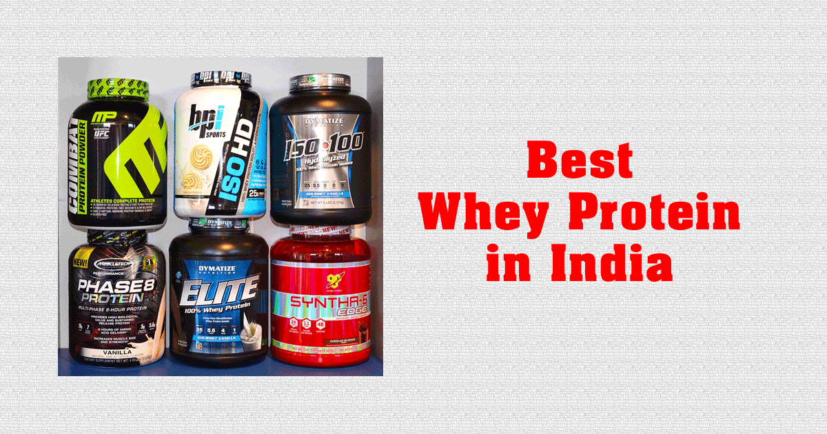 Top 5 Best Whey Protein in India with the Ultimate Health Value