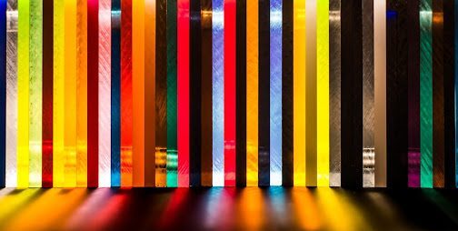Unusual Uses for Coloured Acrylic Sheets